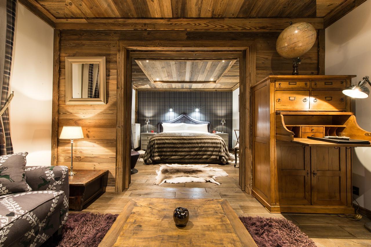 Le Chalet Blanc Megève Exterior foto