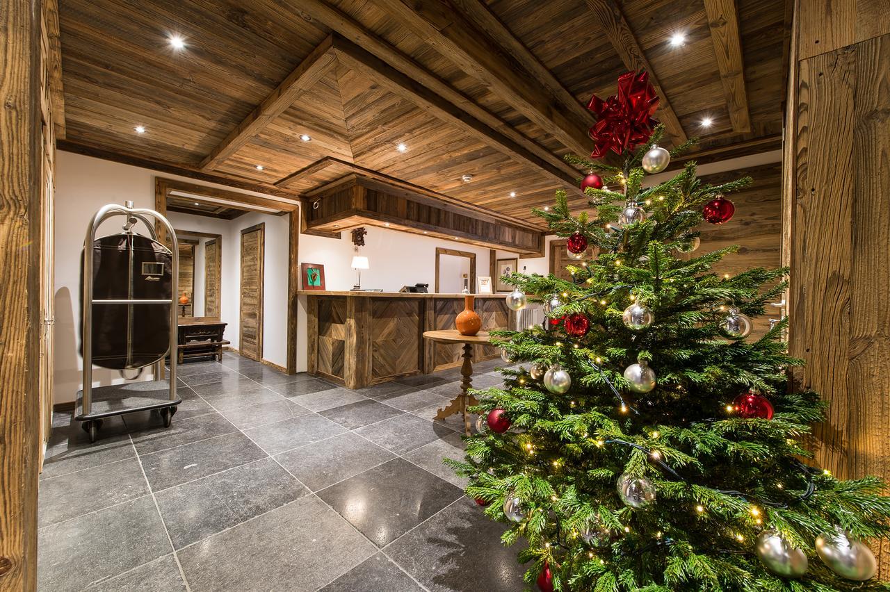 Le Chalet Blanc Megève Exterior foto