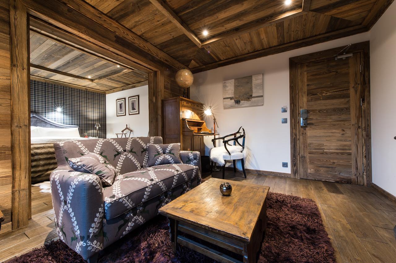 Le Chalet Blanc Megève Exterior foto