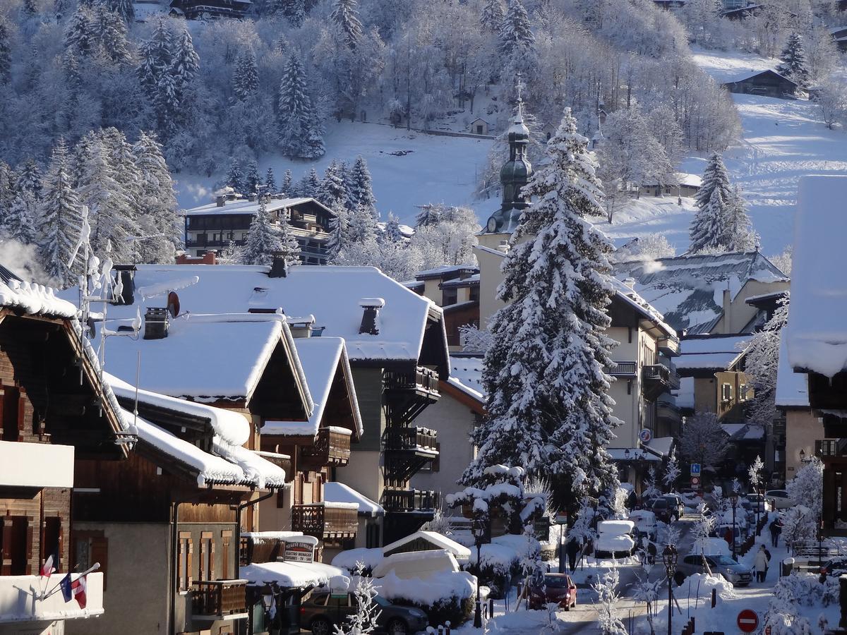 Le Chalet Blanc Megève Exterior foto